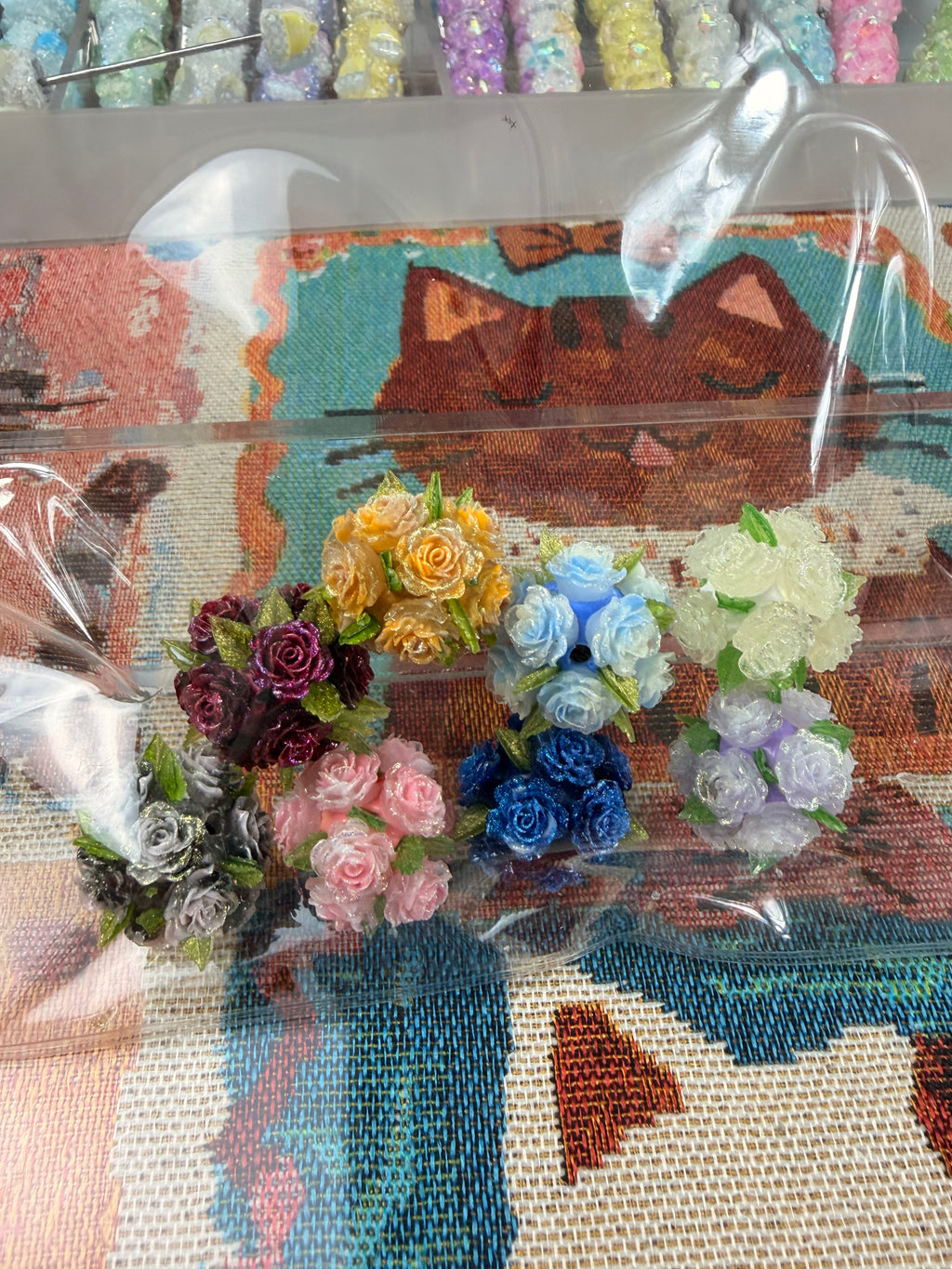 Rose-shaped Beads