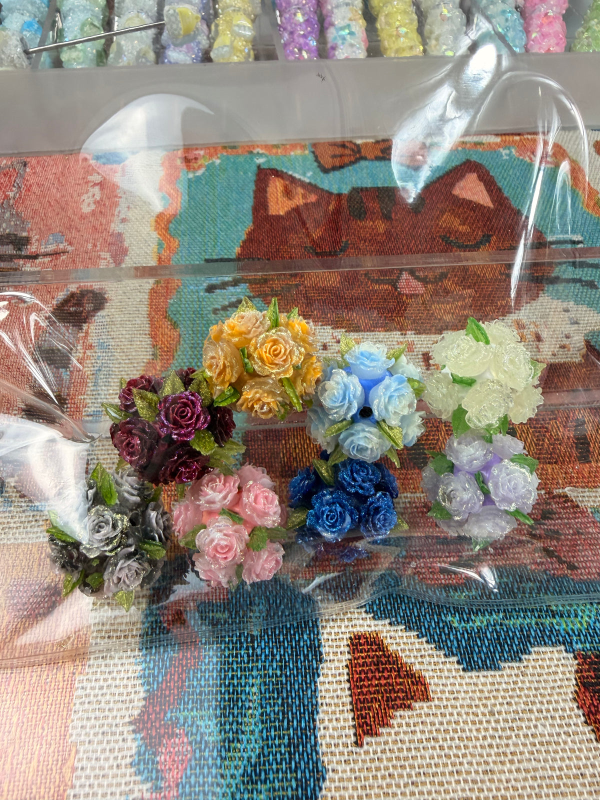 Rose-shaped Beads