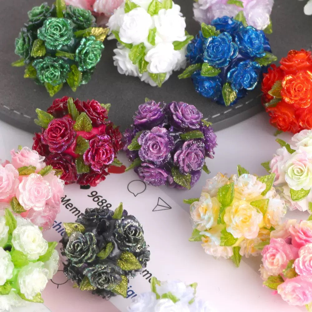 Rose-shaped Beads